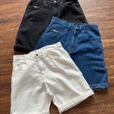 Best Selling Nike Shorts Black Denim Vintage Luxury