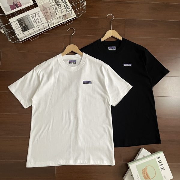 Best Selling Patagonia Short Sleeves Black Cotton Classic Collection
