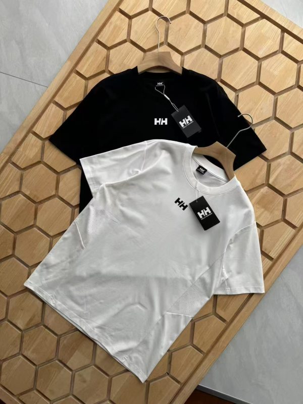 Best Selling Helly Hansen T-Shirt Black Polyester Sporty Luxury
