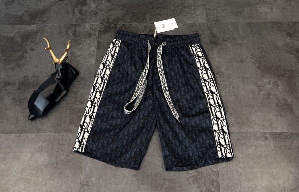 High Quality Dior Shorts White Jacquard Style
