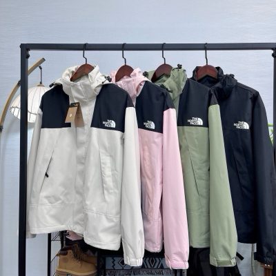 Best Selling The North Face Coats Black Patchwork Luxury