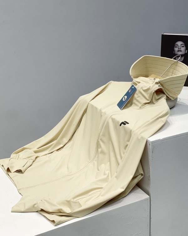Premium Quality Fila Jackets Tan Silk Solid Collection