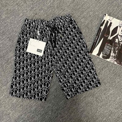 Best Selling Dior Shorts Black Print Luxury
