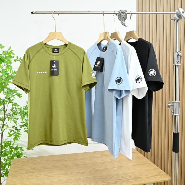 Best Selling Mammut Short Sleeves Olive Logo Style