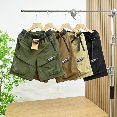 Premium Quality Patagonia T-Shirt Khaki Nylon Minimalist Style