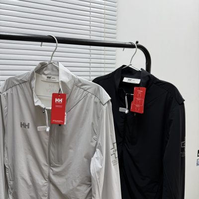 Premium Quality Helly Hansen Jacket Black Logo Style