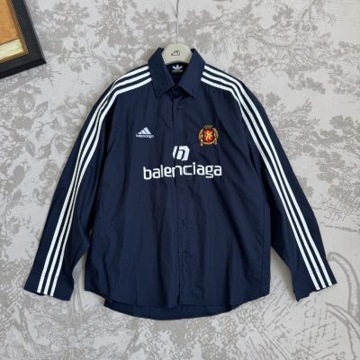 Premium Balenciaga Long Sleeves Black Logo Style