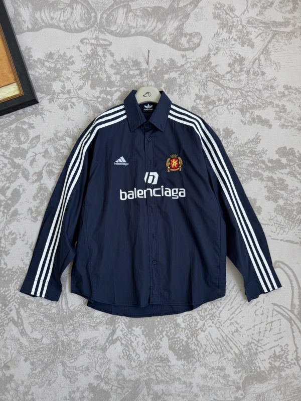 Premium Balenciaga Long Sleeves Black Logo Style