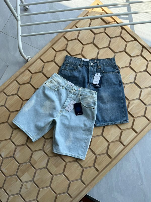 Premium Levi'S Shorts Blue Denim Logo Style