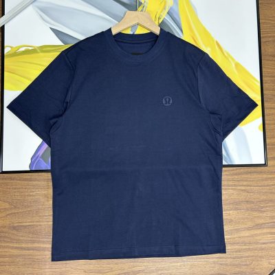 Luxury Lululemon Short Sleeves White Cotton Classic Collection