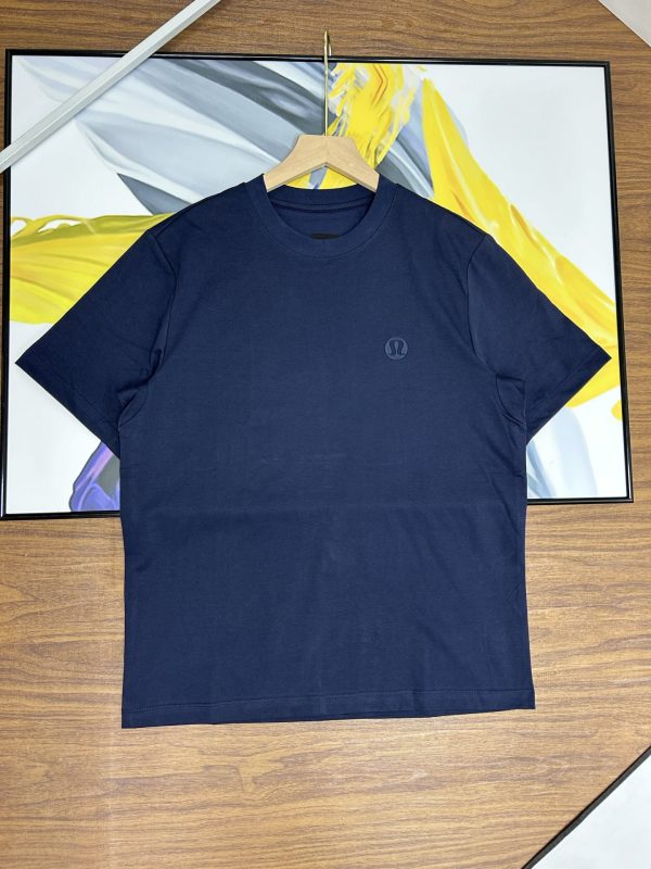 Luxury Lululemon Short Sleeves White Cotton Classic Collection