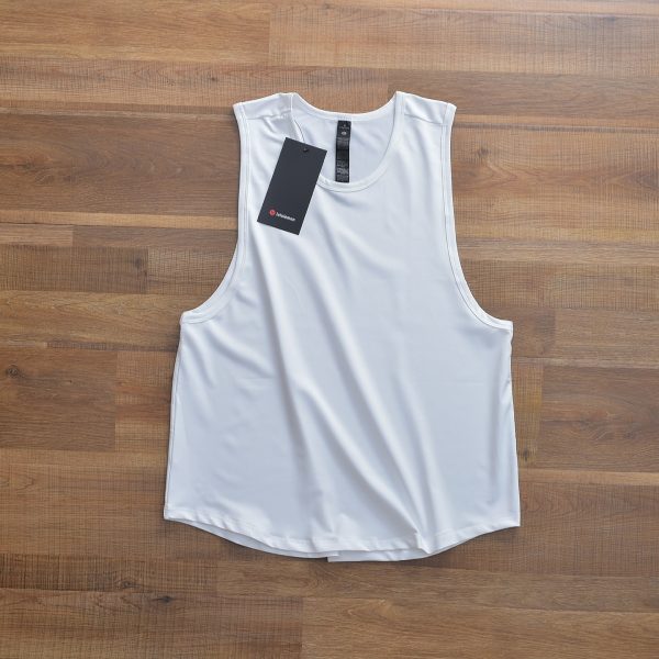 Premium Quality Lululemon Sleeveless Black Cotton Chic Luxury