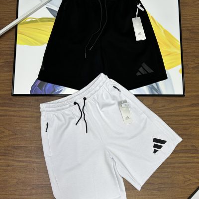 Premium Quality Adidas Shorts Black Cotton Classic Style