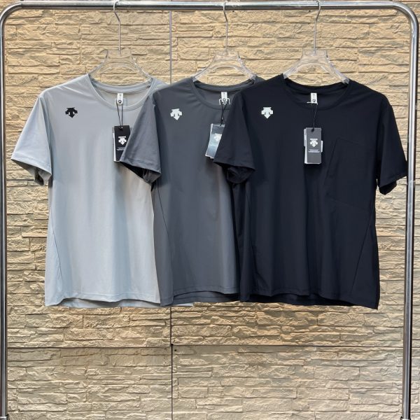 Premium Quality Descente Short Sleeves White Breathable Collection