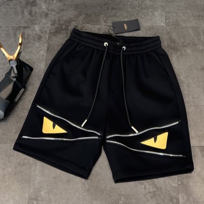 Premium Quality Fendi Shorts Black Chic Collection