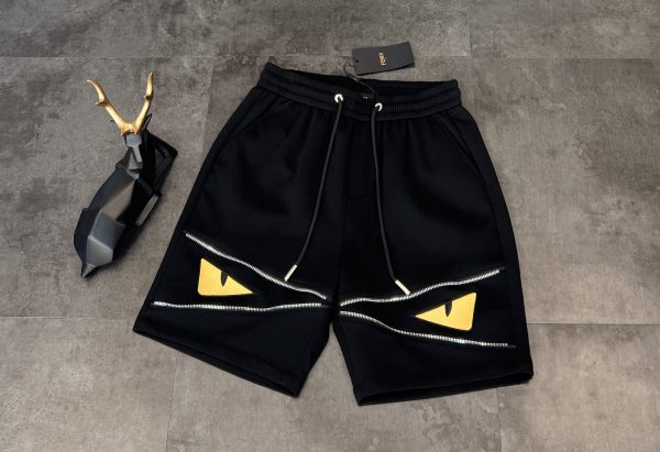 Premium Quality Fendi Shorts Black Chic Collection