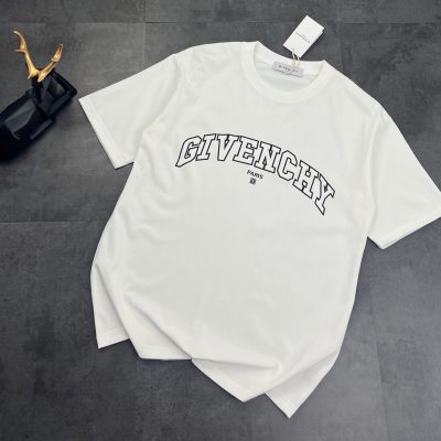 Premium Quality Givenchy Short Sleeves Black Logo Style