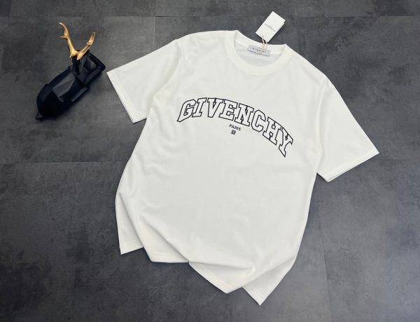 Premium Quality Givenchy Short Sleeves Black Logo Style