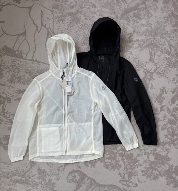 High Quality Timberland Coat Black Breathable Luxury
