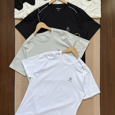 High Quality Express Short Sleeves Black Cotton Embroidered Luxury