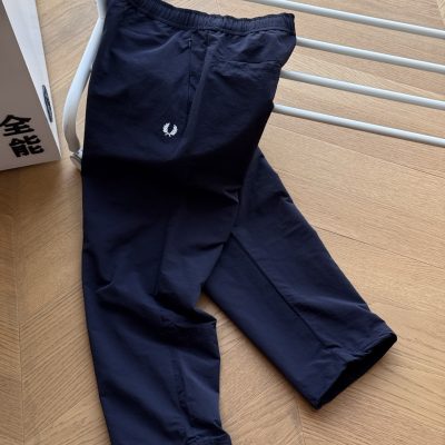 High Quality Fred Perry Suits Navy Nylon Retro Style