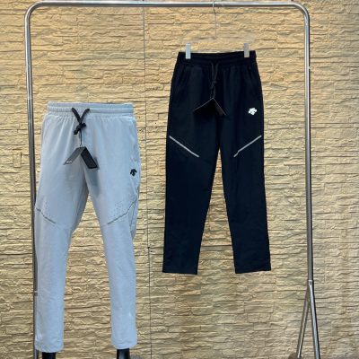 Best Selling Descente Pants Gray Silk Casual Luxury