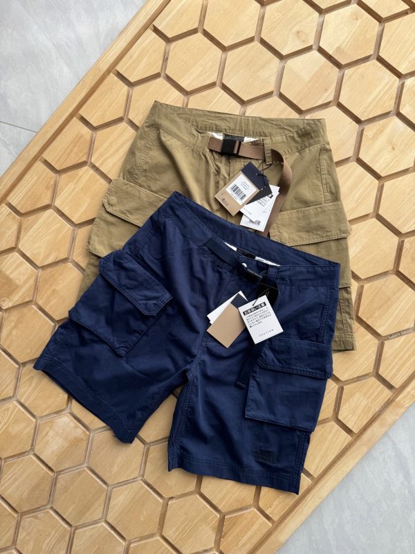 Luxury The North Face Shorts Khaki Embroidered Luxury
