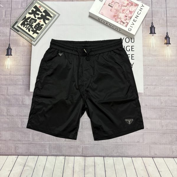Luxury Prada Shorts Nylon Logo Style