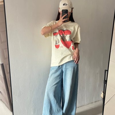 Premium Gucci Short Sleeves Beige Washed Collection