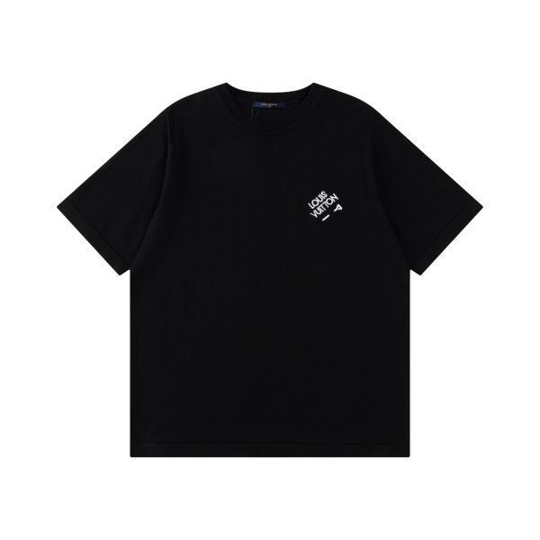 Best Selling Louis Vuitton Short-Sleeved Shirts Knit Breathable Collection