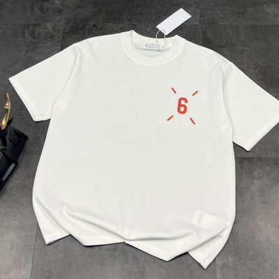 Best Selling Margiela Short-Sleeved Shirt Black Breathable Collection