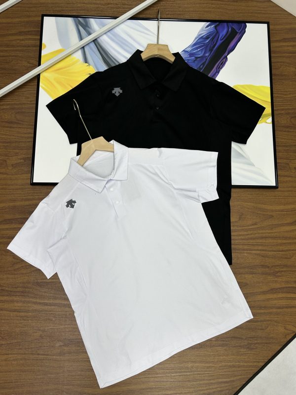 Luxury Descente Short-Sleeved Black Urban Collection