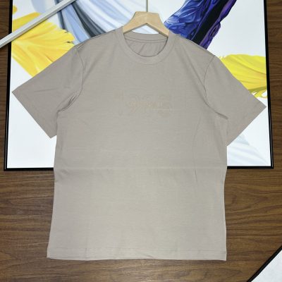 Luxury Descente Short Sleeves White Cotton Logo Style