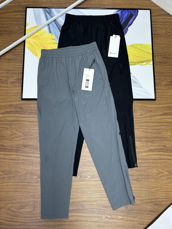 Luxury Lululemon Trousers Black Breathable Collection