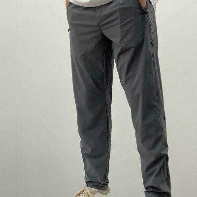 Luxury Lululemon Trousers Black Breathable Collection