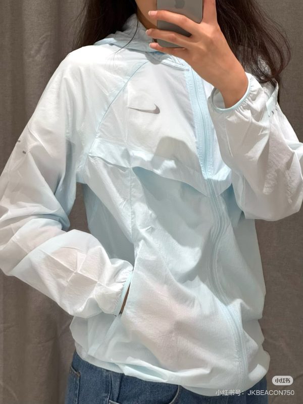 Luxury Nike Coats Black Logo Luxury