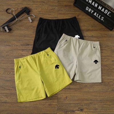 High Quality Descente Shorts Black Knit Urban Collection