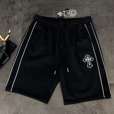 Best Selling Chrome Hearts T-Shirts Black Cotton Logo Collection