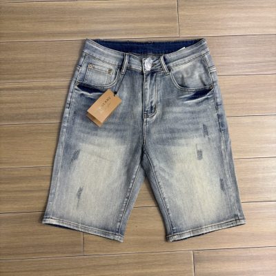Premium Quality Burberry Shorts Denim Classic Collection