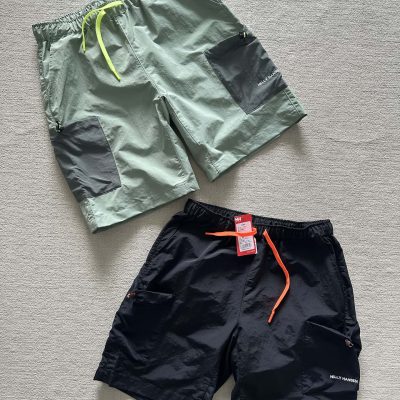 High Quality Helly Hansen Shorts Green Nylon Casual Style