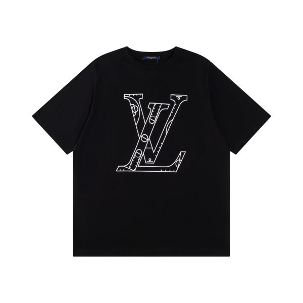 Premium Quality Louis Vuitton Short Sleeves Cotton Breathable Luxury