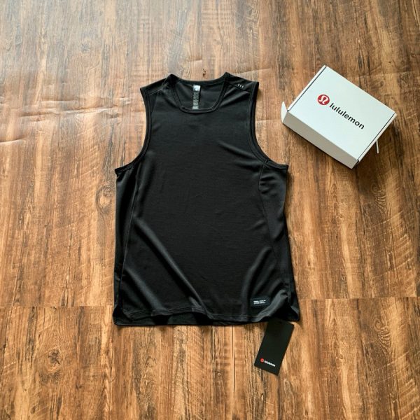 Luxury Lululemon Sleeveless Black Breathable Collection