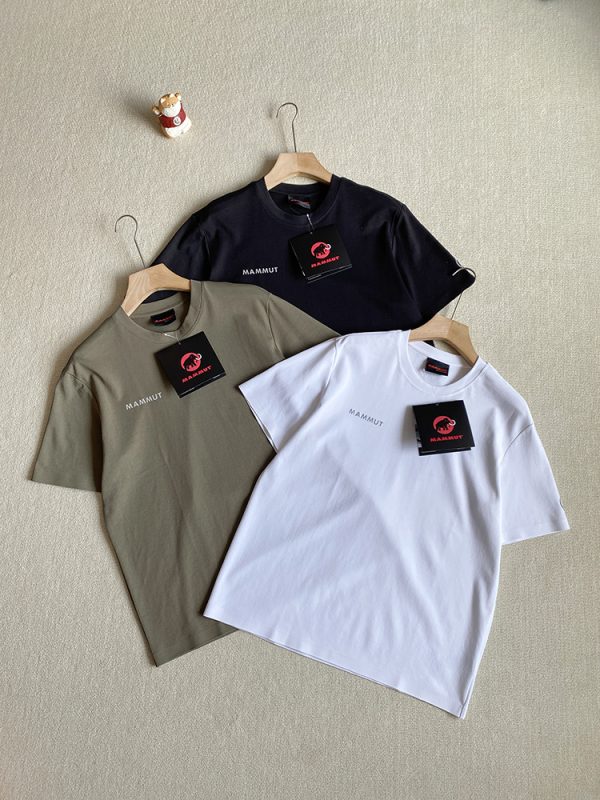 Luxury Mammut Short Sleeves White Cotton Classic Collection