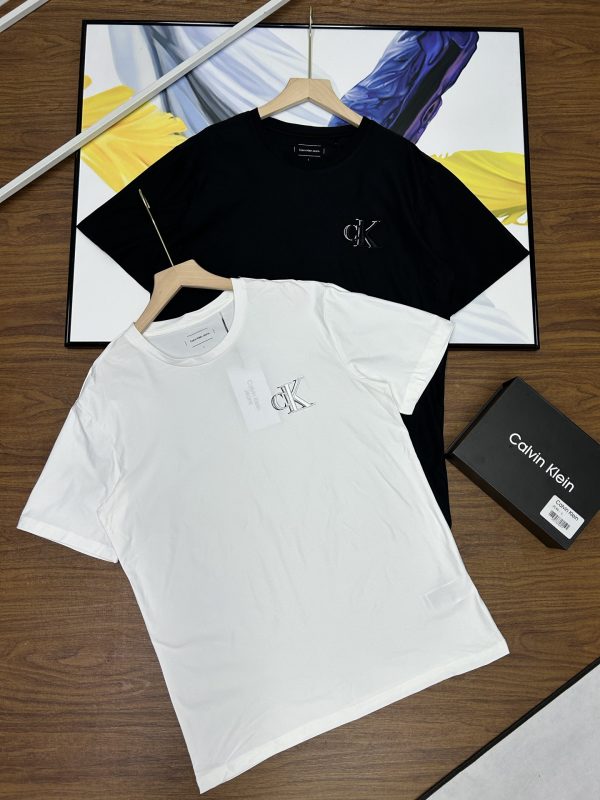 Best Selling Calvin Klein Short Sleeves Black Cotton Classic Style