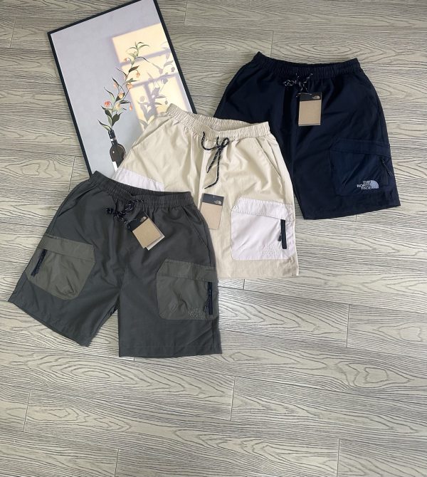 Premium The North Face Shorts Black Nylon Logo Collection