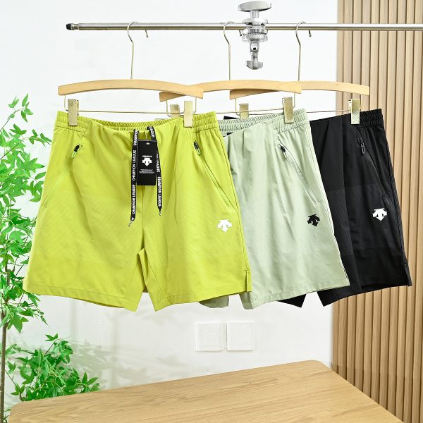 Premium Quality Descente Shorts Yellow Urban Luxury