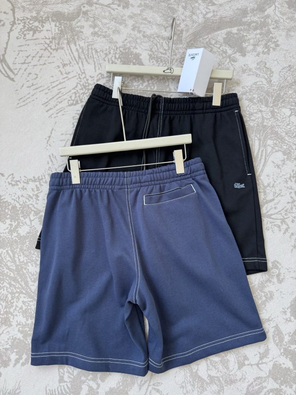 Premium Quality Lacoste Sweatpants Black Cotton Casual Collection