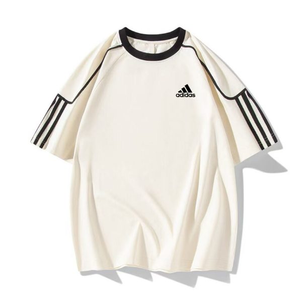 Premium Adidas Short Sleeves Black Cotton Classic Collection