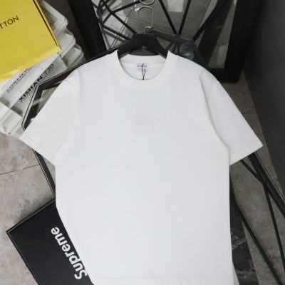 Best Selling Burberry Short Sleeves Black Cotton Vintage Collection