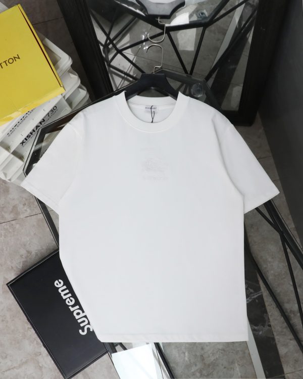Best Selling Burberry Short Sleeves Black Cotton Vintage Collection